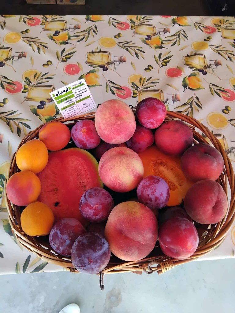 Frutta, estate, La Cassetta